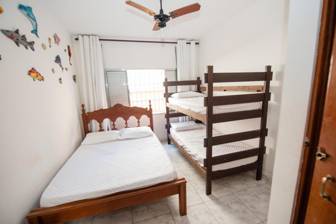 Apartamento Pertinho Do Mar Apartment Ubatuba Bagian luar foto