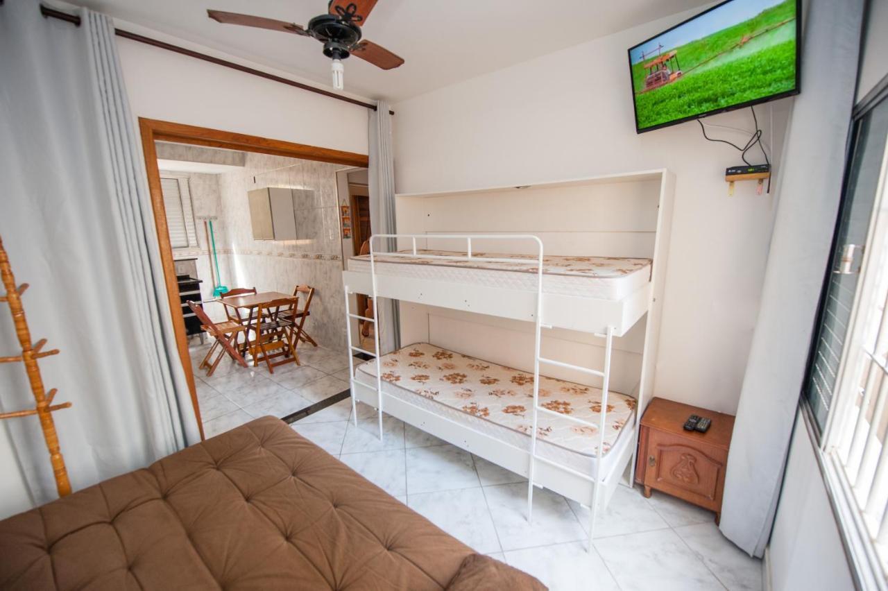 Apartamento Pertinho Do Mar Apartment Ubatuba Bagian luar foto